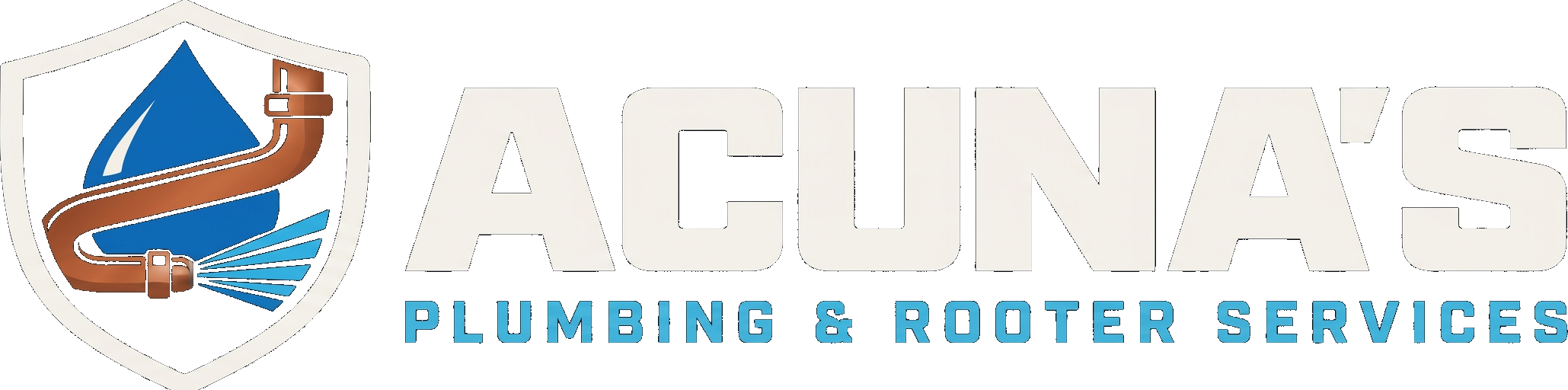Acuna's Plumbing & Rooter Services — concept logo